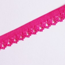 Rüschengummi 18 mm pink